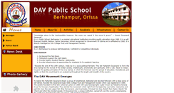 Desktop Screenshot of davberhampur.org